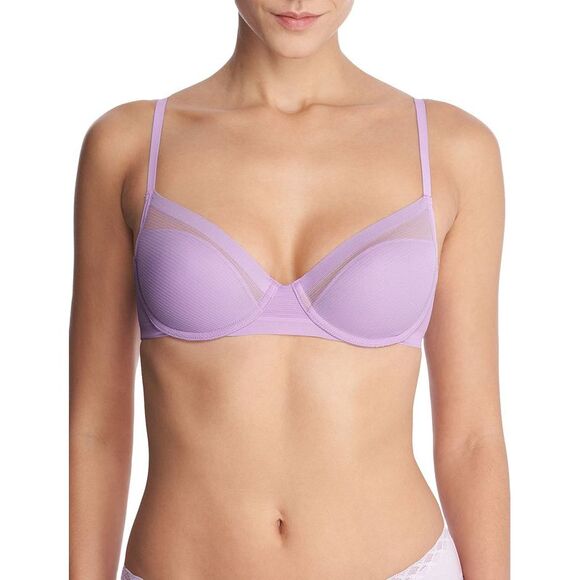 Natori Womens Scope Balconette Contour Underwire Bra 34C Lavender Sky - NWT - Picture 1 of 5